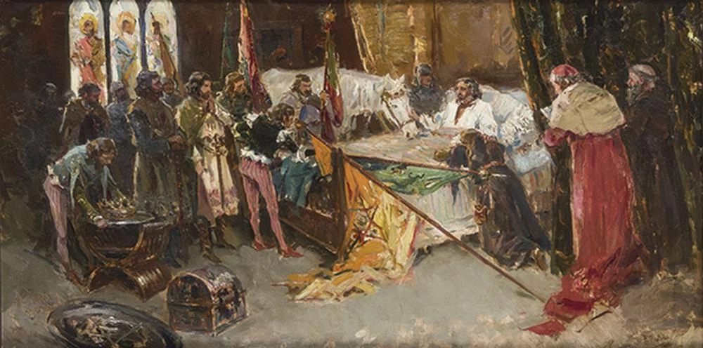 Scena storica del regno d'Aragona